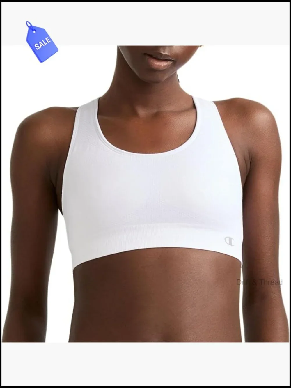 Moderate Support Racerback Sports Bra Seamless Moisture Wicking
